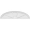 Ekena Millwork Elliptical 4 Spoke Architectural Grade PVC Pediment, 48"W x 13"H x 2"P PEDPS048X130ELL04 - alternate 4